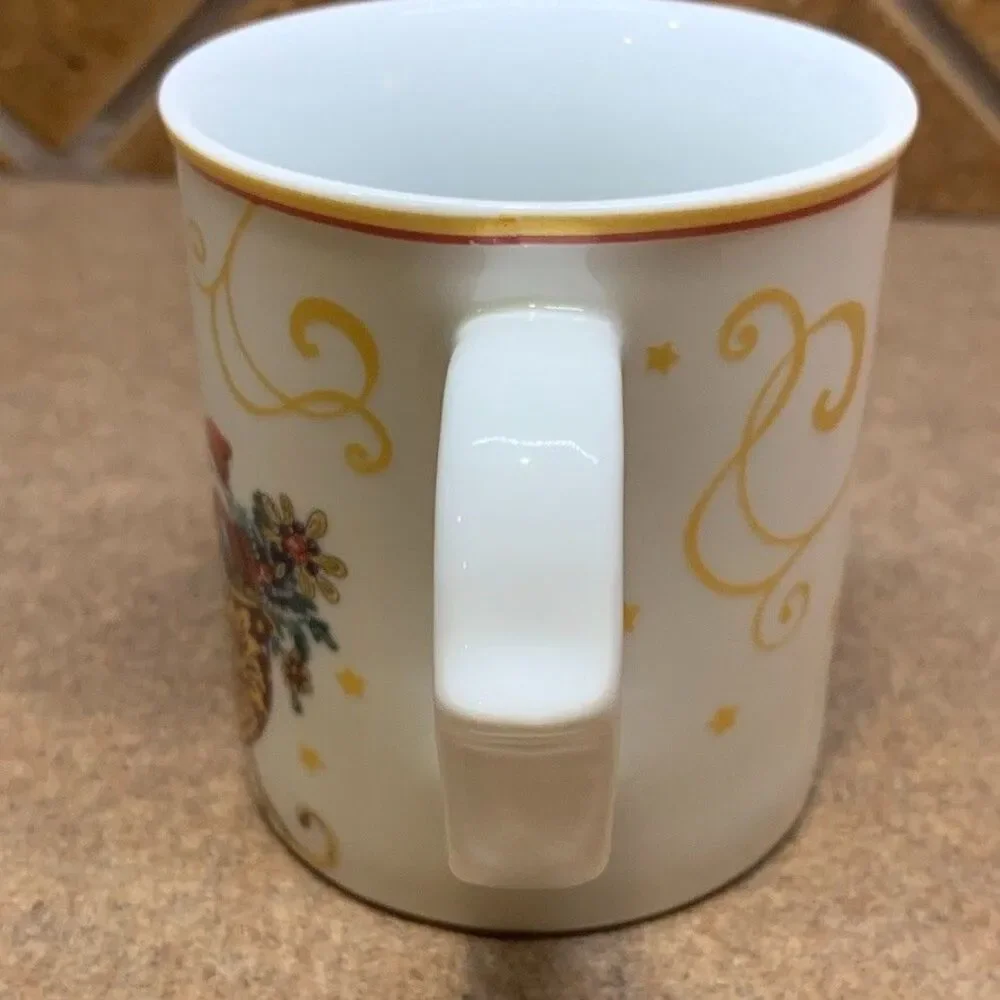 WILLIAMS-SONOMA  'Twas the Night Before Christmas' 6 oz. Mug (4) Espresso Cup